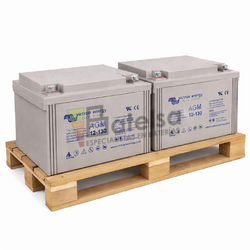 Pack 2 Bater�as Solar Victron Energy AGM | 12 Voltios 130 Amperios (C100)